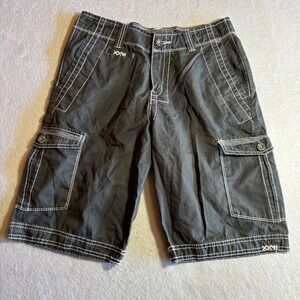 BKE Standard‎ Fit Canyon Mens Size 30 Gray Cargo Shorts Cotton Casual